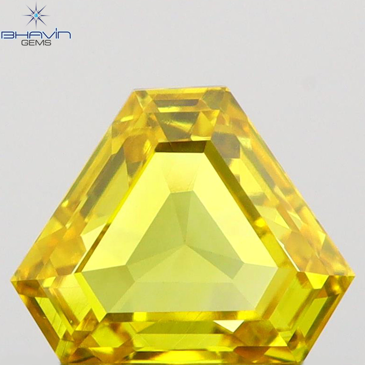 0.76 CT ペンタゴン ダイヤモンド 天然ダイヤモンド ブラウン ダイヤモンド クラリティ I1 (6.93 MM)