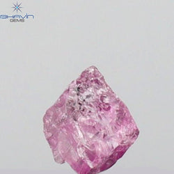 0.10 CT Rough Natural Diamond Pink Color I2 Clarity (3.50 MM)