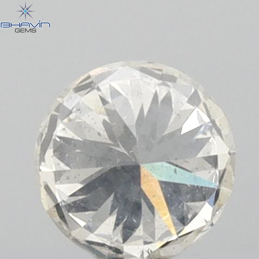 0.29 CT Round Shape Natural Loose Diamond White Color SI1 Clarity (4.27 MM)