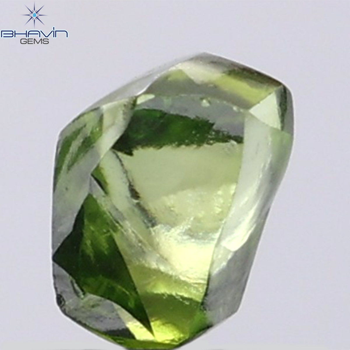 0.49 CT ラフシェイプ ナチュラル ダイヤモンド ピンク色 I3 クラリティ (4.90 MM)