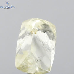 1.88 CT Rough Shape Natural Loose Diamond Yellow Color SI1 Clarity (7.24 MM)