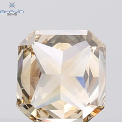1.02 CT Radiant Natural Brown Diamond VS2 Clarity (5.61 MM)