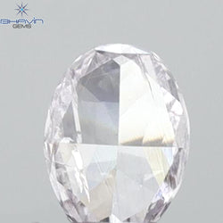0.22 CT Oval Shape Natural Diamond Pink Color I1 Clarity (4.30 MM)