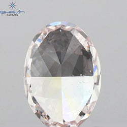 GIA Certified 0.40 CT Oval Shape Natural Diamond Pink Color (5.24 MM)
