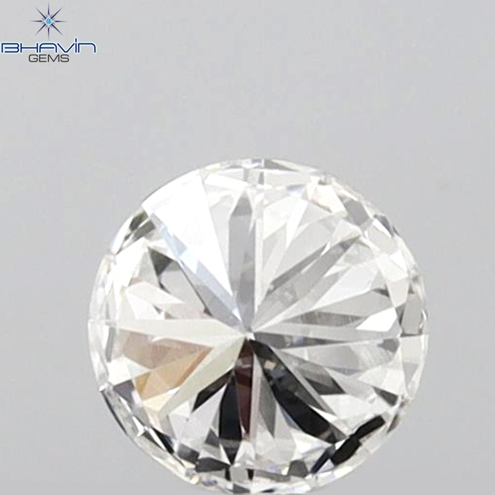 0.25 CT Round Diamond Enhanced White (D) Color VVS1 Clarity (4.06 MM)