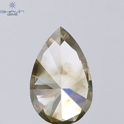 0.19 CT ラディアント シェイプ ナチュラル ダイヤモンド イエロー カラー VS1 クラリティ (3.95 MM)