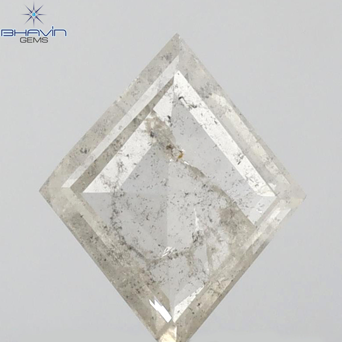 1.26 CT カイトシェイプ 天然ルースダイヤモンド ホワイトカラー I3 クラリティ (9.76 MM)