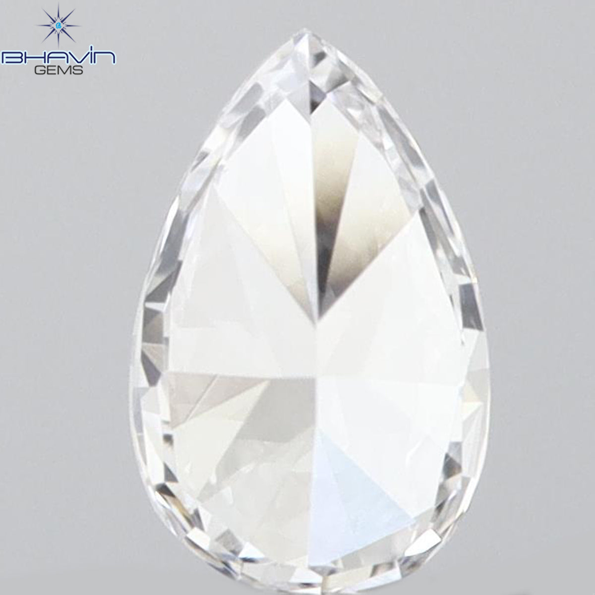 0.08 CT ペアシェイプ ナチュラル ダイヤモンド ピンク色 VS1 クラリティ (3.45 MM)