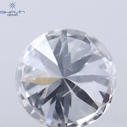 0.18 CT ラウンド ローズ カット シェイプ 天然ダイヤモンド ピンク色 I2 クラリティ (3.86 MM)