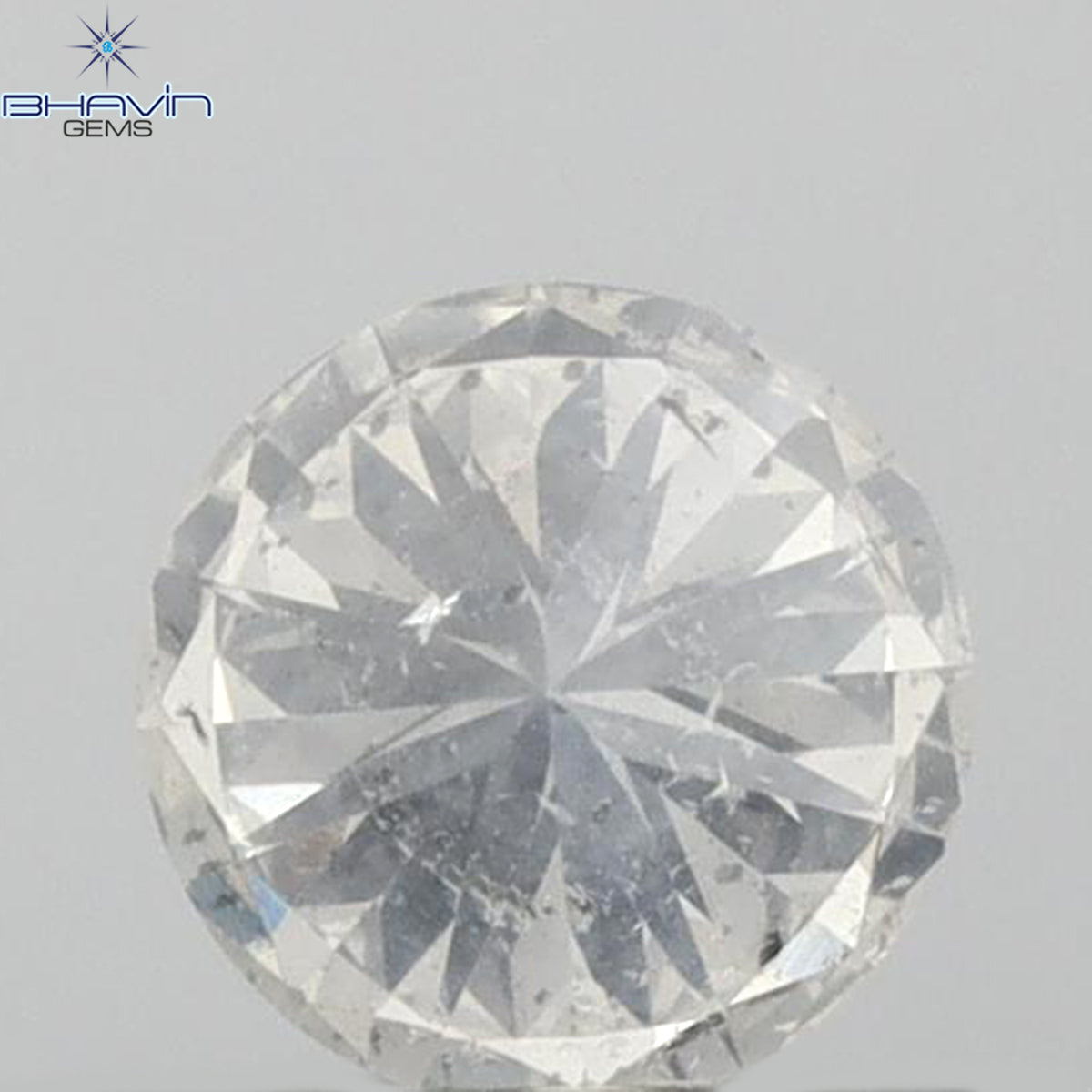0.41 CT Round Shape Natural Loose Diamond White Color SI2 Clarity (4.80 MM)