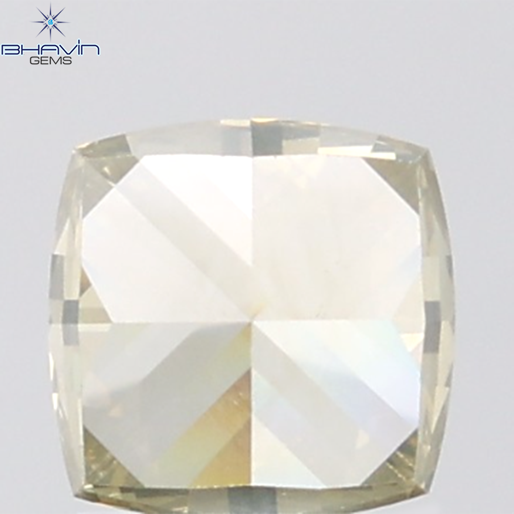 GIA認定 1.27 CT クッションダイヤモンド イエローカラー 天然ダイヤモンド VS1 クラリティ (5.97 MM)