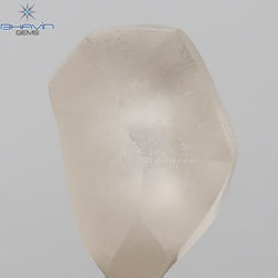0.90 CT ラフ シェイプ ナチュラル ダイヤモンド ホワイト カラー VS1 クラリティ (5.95 MM)