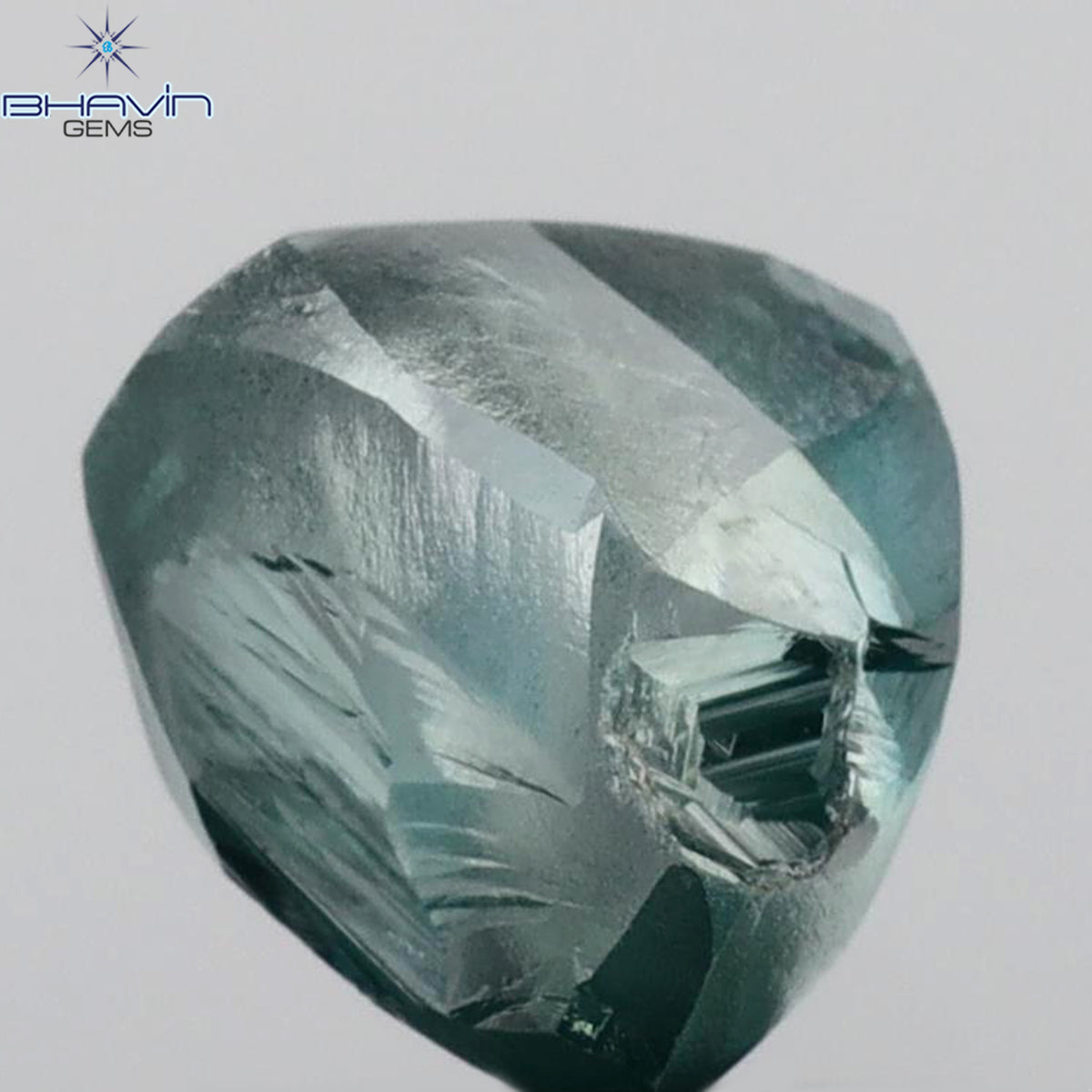 0.49 CT ラフシェイプ ナチュラル ダイヤモンド ピンク色 I3 クラリティ (4.90 MM)