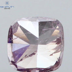 0.20 CT Cushion Shape Natural Diamond Pink Color I1 Clarity (3.14 MM)