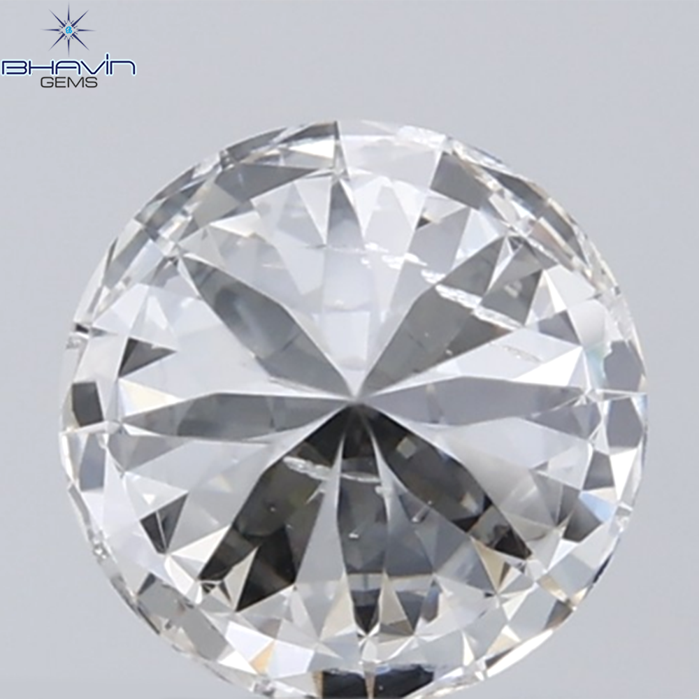 0.51 CT Round Shape Natural Diamond White Color SI Clarity (5.19 MM)