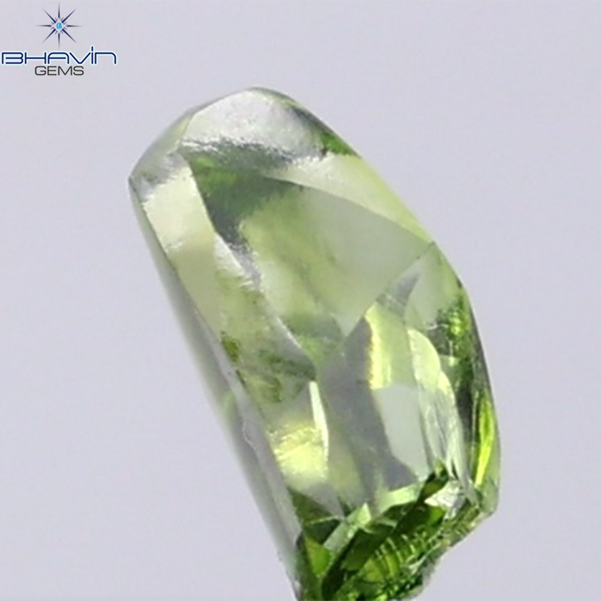 0.49 CT ラフシェイプ ナチュラル ダイヤモンド ピンク色 I3 クラリティ (4.90 MM)