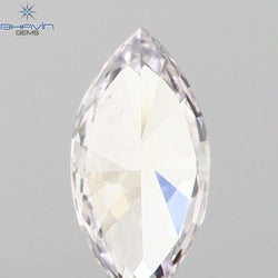 0.06 CT Marquise Shape Natural Loose Diamond Pink Color SI1 Clarity (3.98 MM)