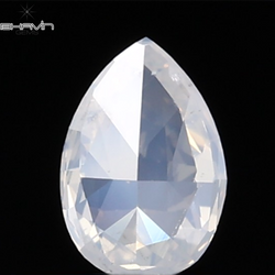 0.21 CT Pear Shape Natural Diamond White Color SI Clarity (4.93 MM)