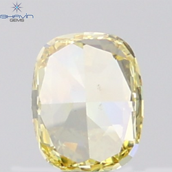 GIA Certified 1.00 CT Cushion Diamond Natural  Brownish Yellow Color VS2 Clarity (6.21 MM) (Copy)