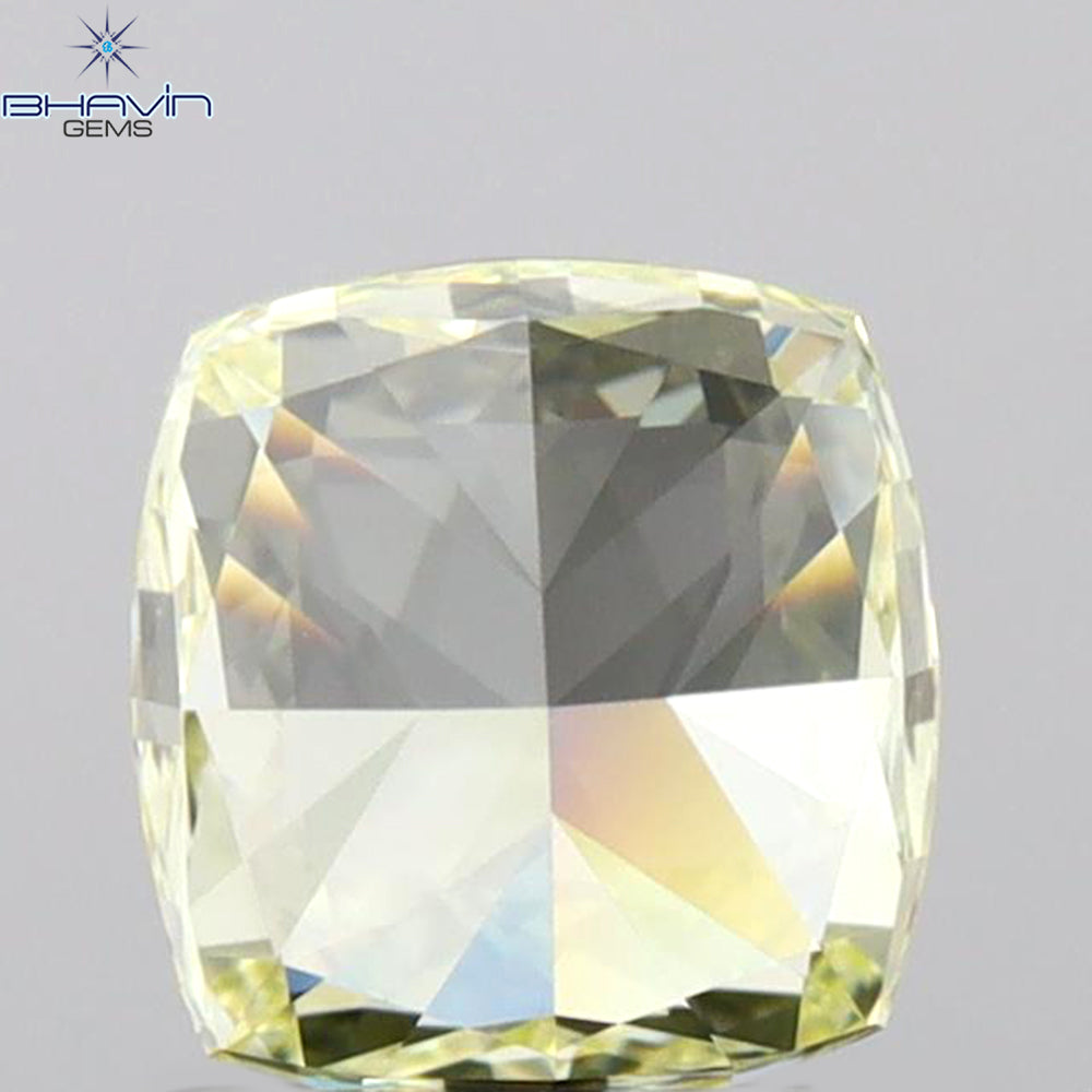 GIA Certified 1.01 CT Cushion Diamond Y To Z Color Natural Diamond VVS1 Clarity (5.52 MM)