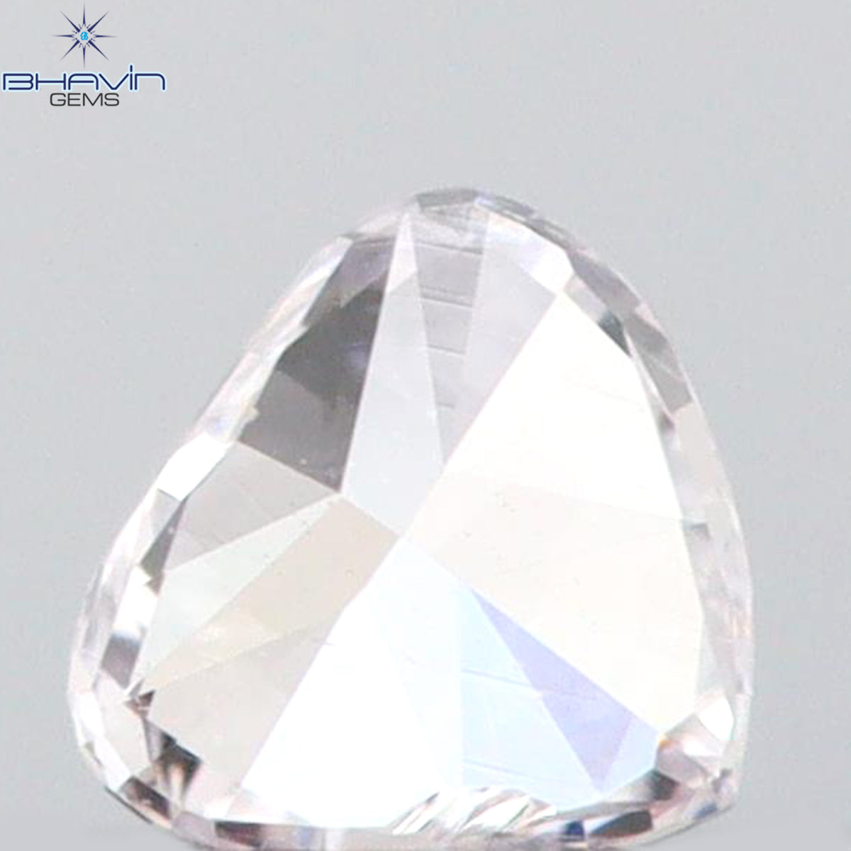 0.08 CT ハートシェイプ 天然ダイヤモンド ピンクカラー SI1 クラリティ (2.67 MM)