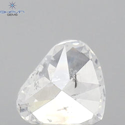 0.25 CT Heart Shape Natural Diamond White Color I1 Clarity (3.98 MM)