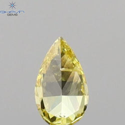 0.05 CT Pear Shape Natural Diamond Yellow Color SI2 Clarity (2.17 MM)