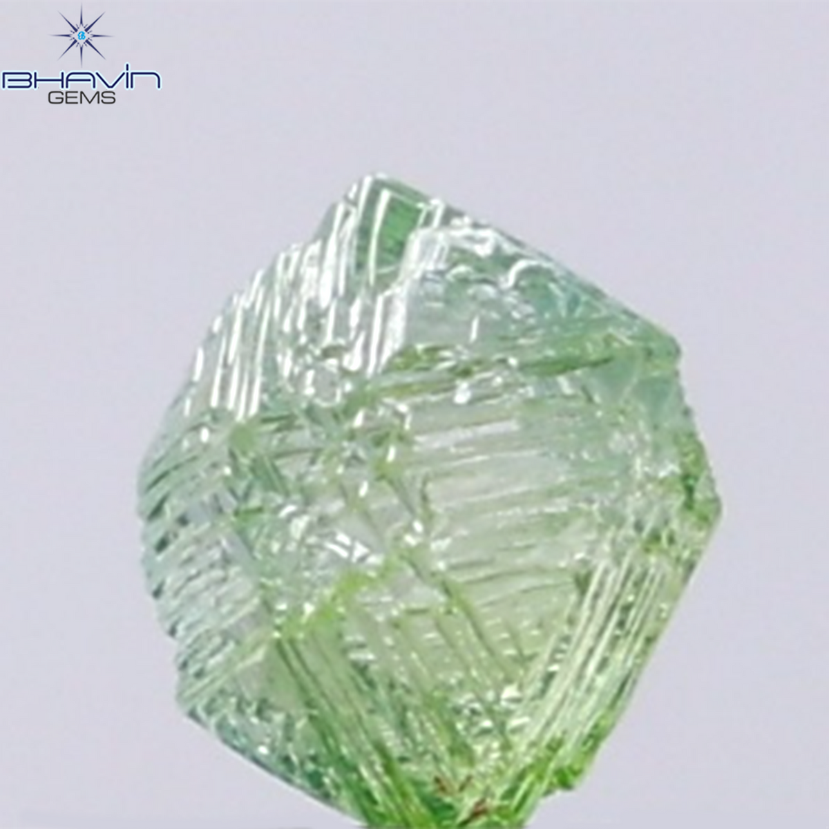 0.49 CT ラフシェイプ ナチュラル ダイヤモンド ピンク色 I3 クラリティ (4.90 MM)