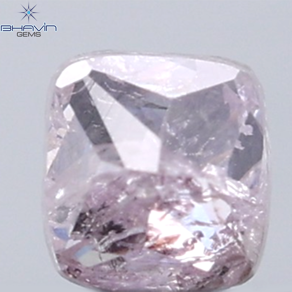 0.20 CT Radiant Diamond Natural Pink Color I3 Clarity (3.06 MM)