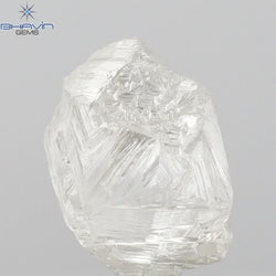 0.90 CT ラフ シェイプ ナチュラル ダイヤモンド ホワイト カラー VS1 クラリティ (5.95 MM)