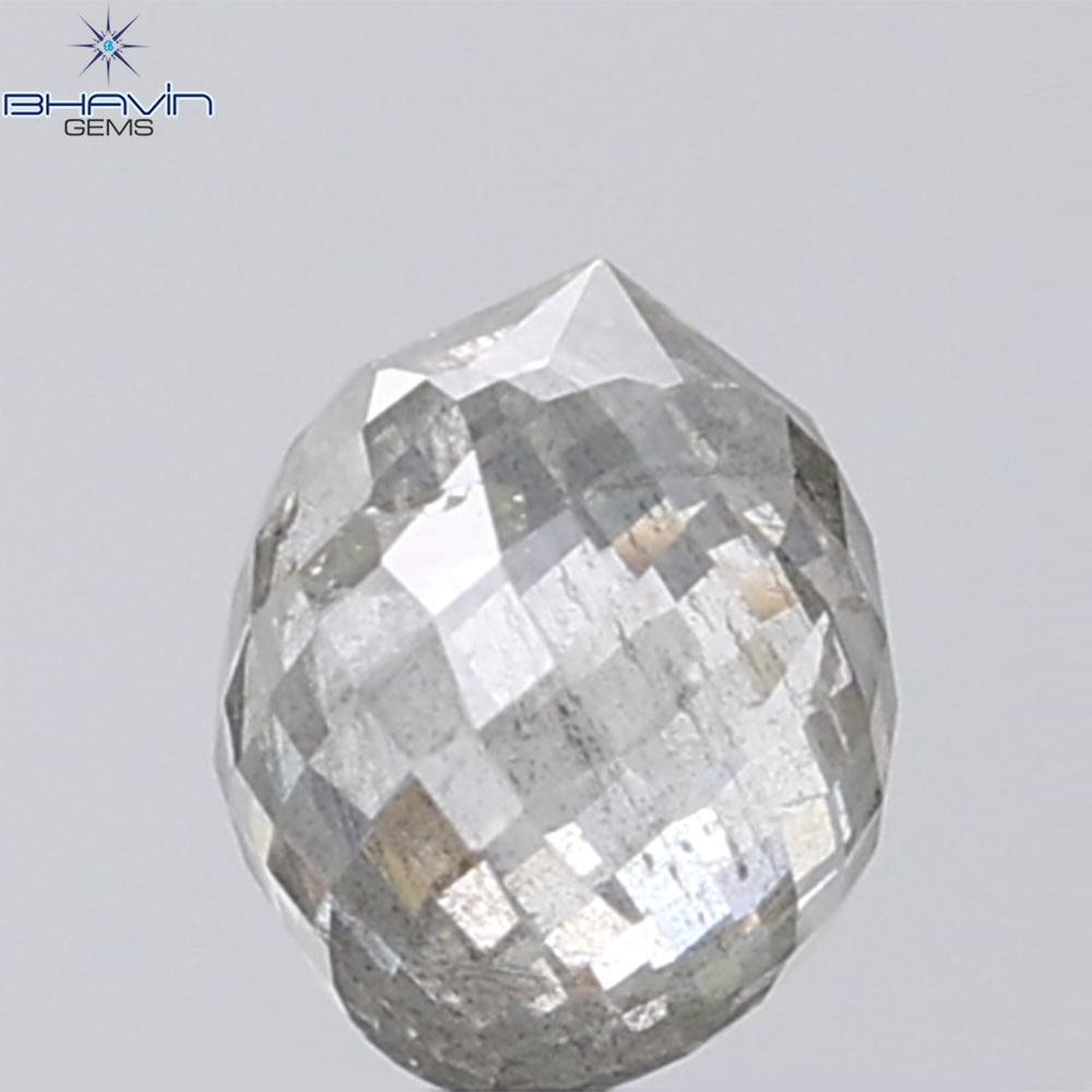1.41 CT Briolette Shape Natural Diamond White Color I2 Clarity