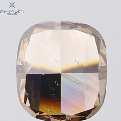 GIA認定 1.27 CT クッションダイヤモンド イエローカラー 天然ダイヤモンド VS1 クラリティ (5.97 MM)