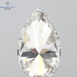 GIA Certified 2.01 CT Pear Diamond White (I) Color Natural Diamond (11.30 MM)