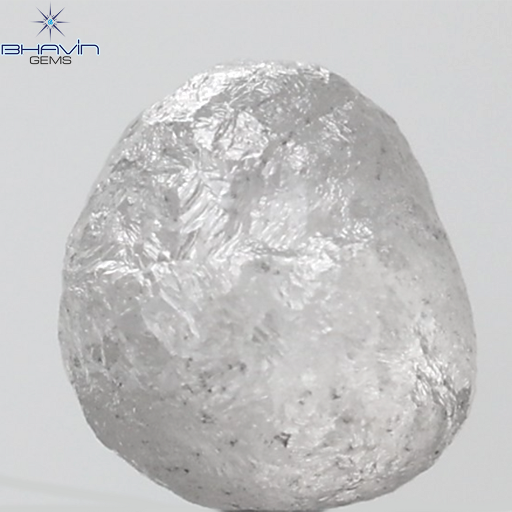 1.21 CT Rough Shape Natural Diamond White Color I3 Clarity (4.94 MM)