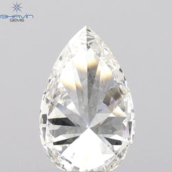 1.02 CT Pear Shape Natural Diamond White Color SI Clarity (8.95 MM)