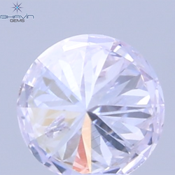 0.07 CT Natural Round Diamond Pink Color Clarity SI2 (2.6 MM)