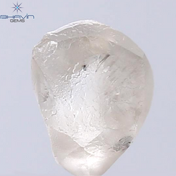 0.90 CT ラフ シェイプ ナチュラル ダイヤモンド ホワイト カラー VS1 クラリティ (5.95 MM)