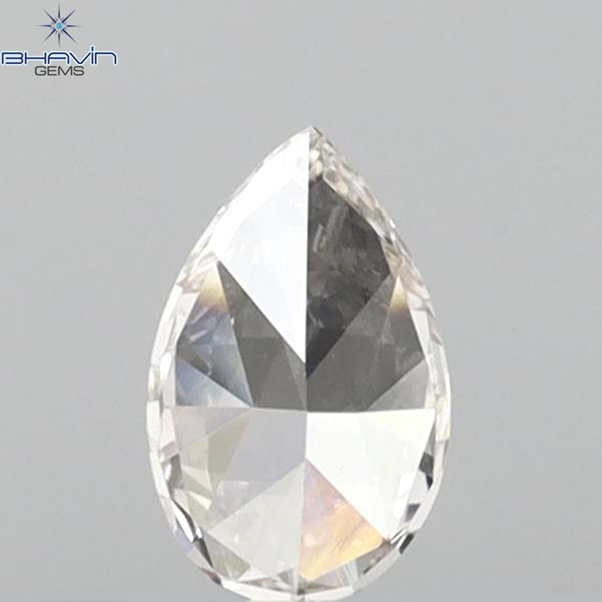 0.23 CT ペアシェイプ 天然ダイヤモンド ピンクカラー VS1 クラリティ (4.98 MM)