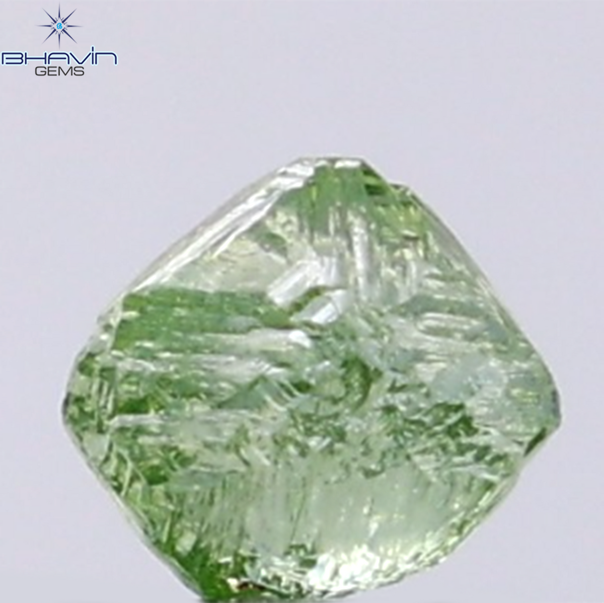 0.49 CT ラフシェイプ ナチュラル ダイヤモンド ピンク色 I3 クラリティ (4.90 MM)