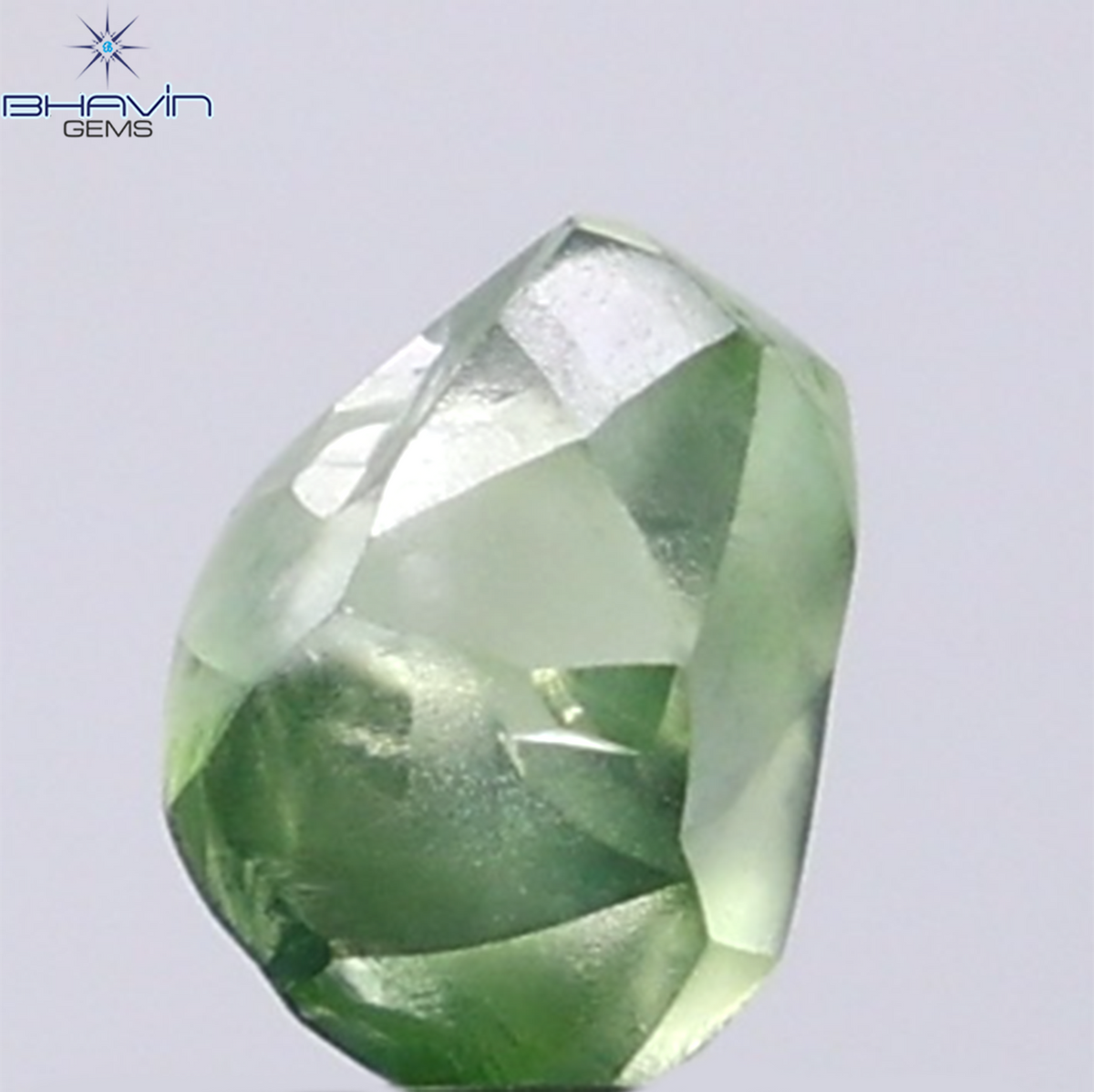 0.49 CT ラフシェイプ ナチュラル ダイヤモンド ピンク色 I3 クラリティ (4.90 MM)
