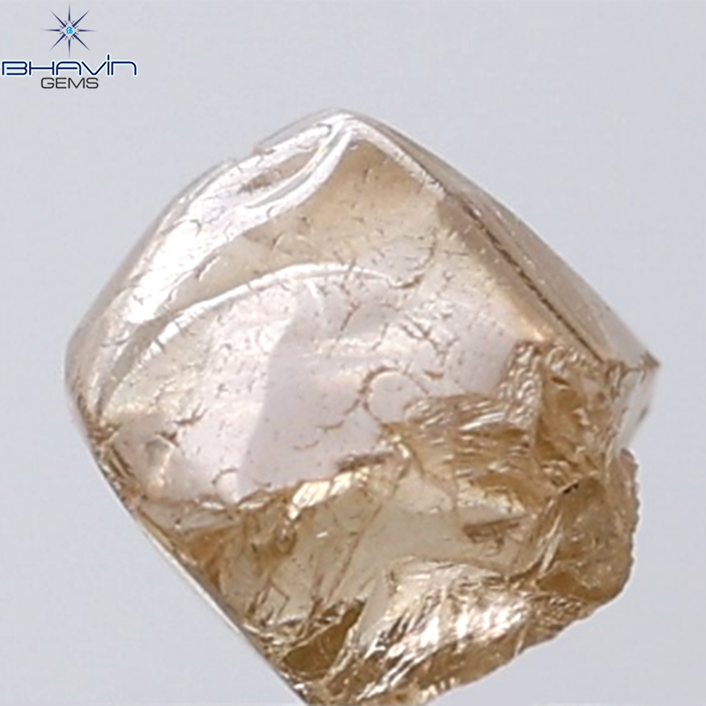 0.90 CT ラフ シェイプ ナチュラル ダイヤモンド ホワイト カラー VS1 クラリティ (5.95 MM)