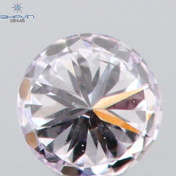0.03 CT Round Shape Natural Diamond Pink Color VS2 Clarity (1.73 MM)