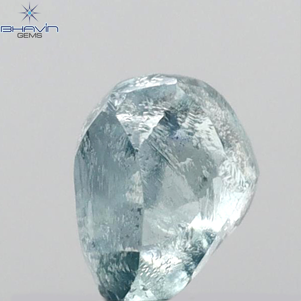 0.49 CT ラフシェイプ ナチュラル ダイヤモンド ピンク色 I3 クラリティ (4.90 MM)