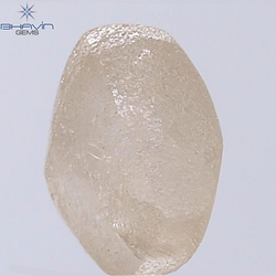 2.53 CT Rough Shape Natural Diamond Brown Color VS2 Clarity (8.95 MM)