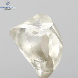 2.06 CT Rough Shape Natural Diamond White Color VS1 Clarity (8.36 MM)