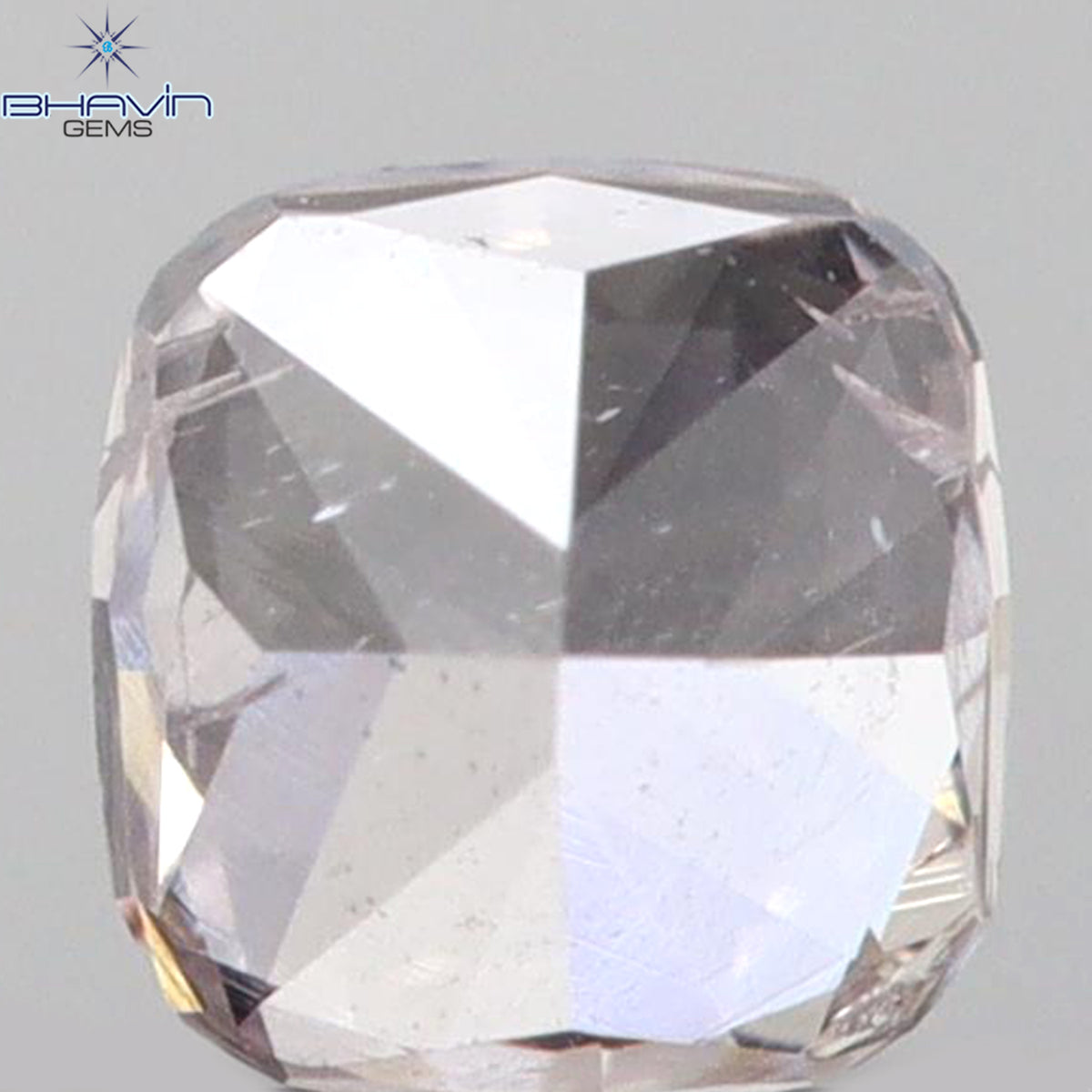 0.14 CT Natural Cushion Diamond Pink Color Clarity SI2 (2.83 MM)