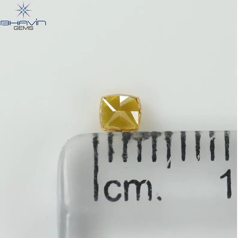 0.20 CT クッション シェイプ ナチュラル ルース ダイヤモンド グリーン カラー VS1 クラリティ (3.38 MM)
