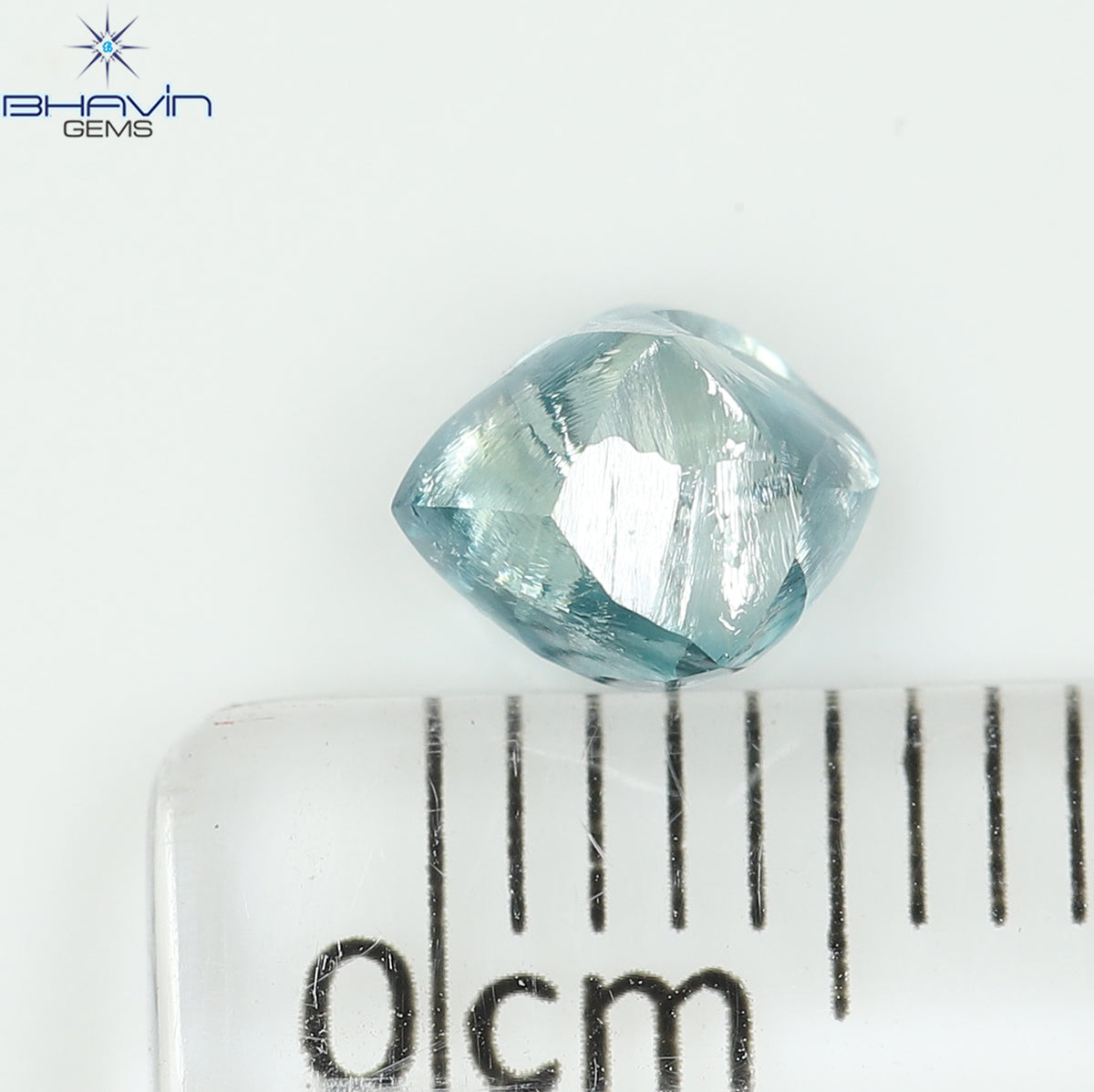 0.49 CT ラフシェイプ ナチュラル ダイヤモンド ピンク色 I3 クラリティ (4.90 MM)