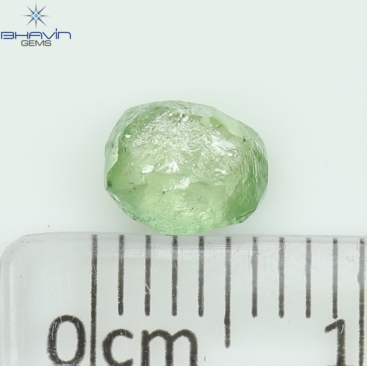 0.49 CT ラフシェイプ ナチュラル ダイヤモンド ピンク色 I3 クラリティ (4.90 MM)
