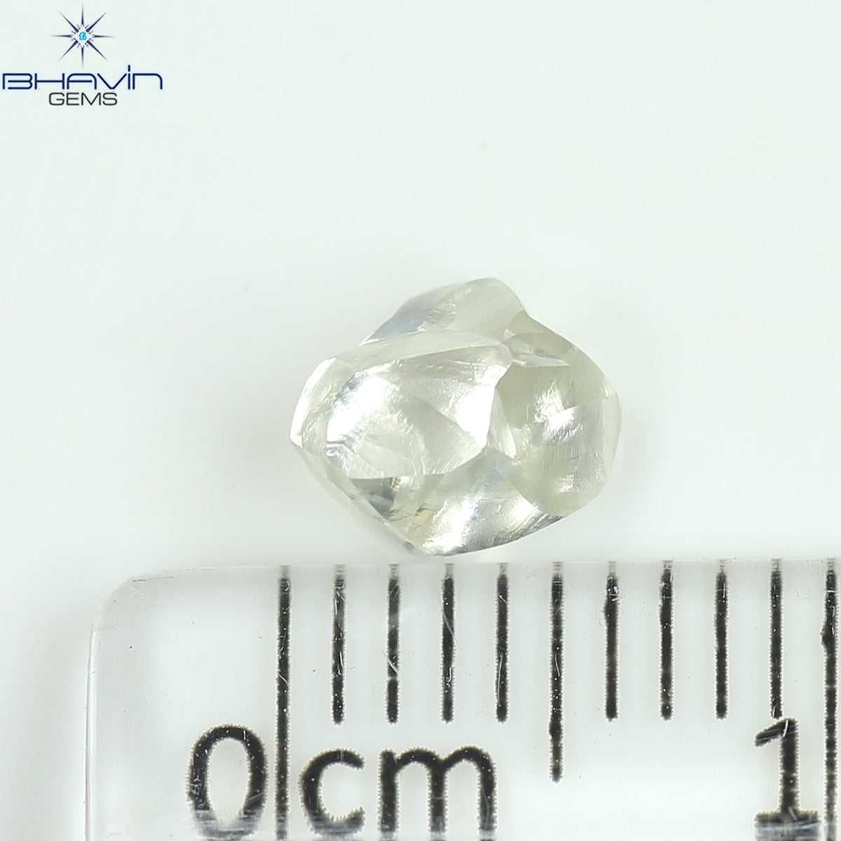 0.34 CT ハートシェイプ ナチュラル ダイヤモンド オレンジ色 VS1 クラリティ (4.59 MM)